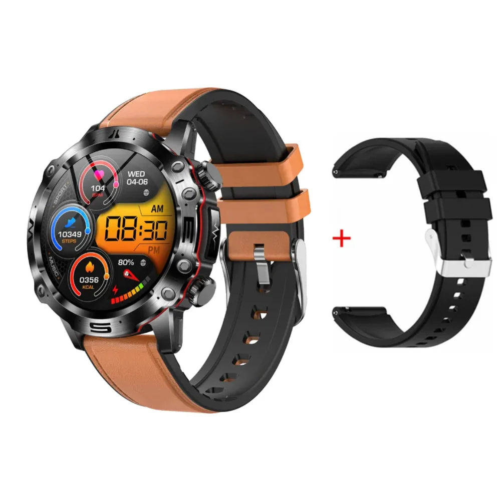 ZenWatch® Wellness Pro - Advanced Health Tracker | ECG, HRV, Blood Pressure, Blood Glucose & Uric Acid
