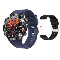 Blue Silicone + 1 Strap